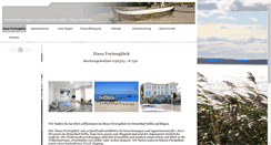 Desktop Screenshot of haus-ferienglueck.de